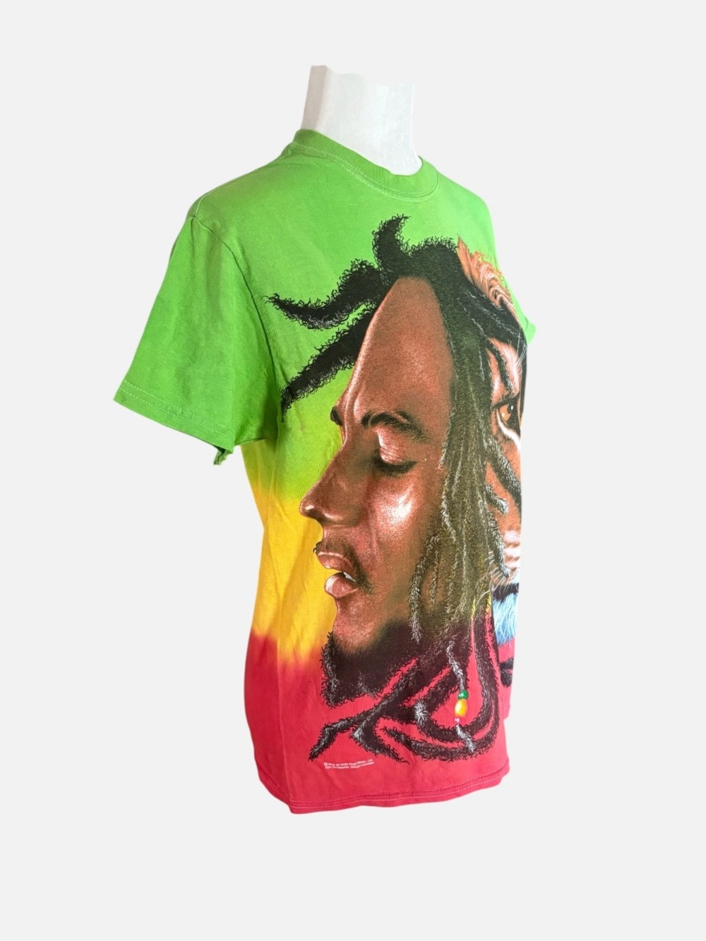 ZION. BOB MARLEY Tee Photos of Marley & Lion. Preown. Excel. Cond. Sz: S. $18.